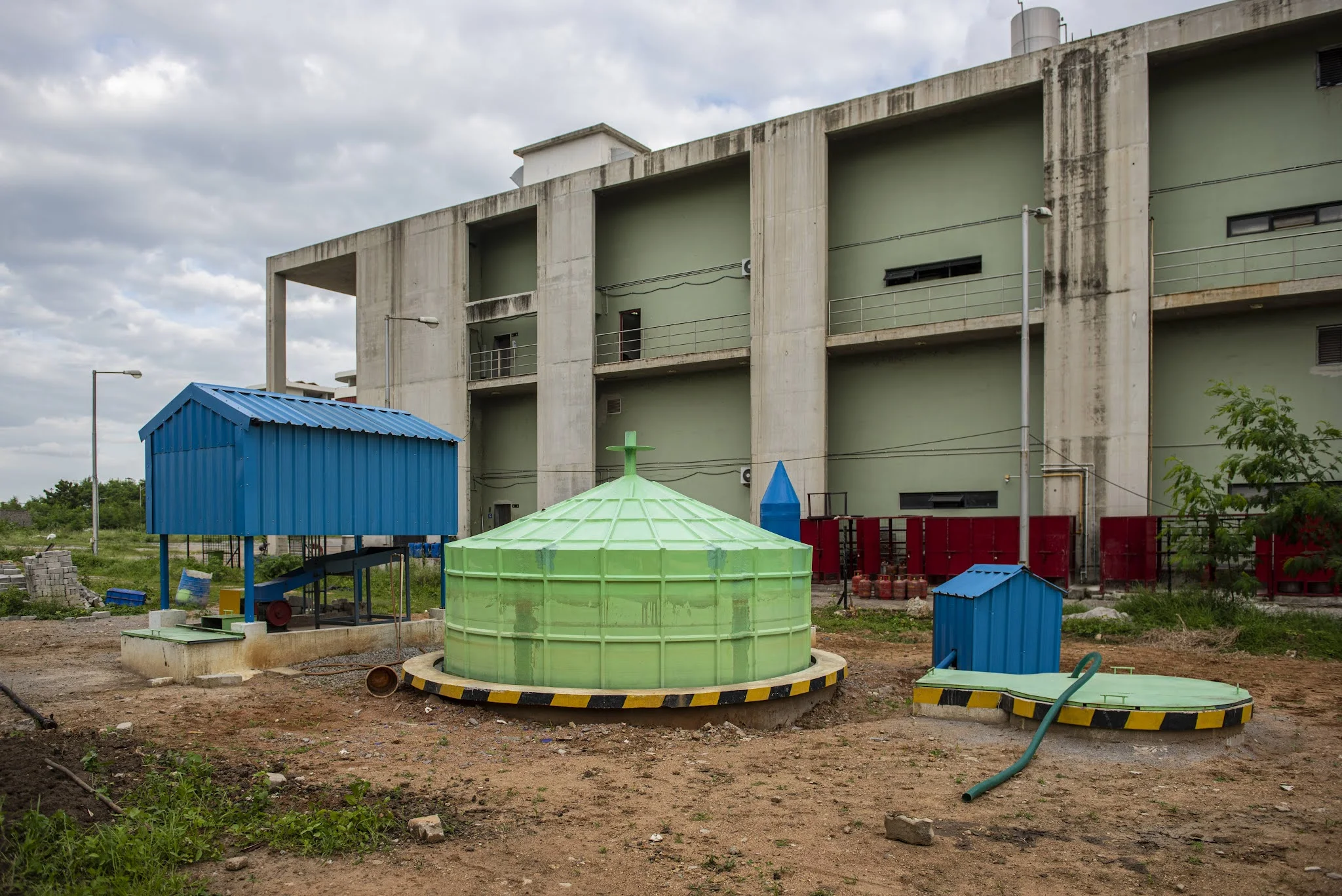 IITH sets up waste management system on campus